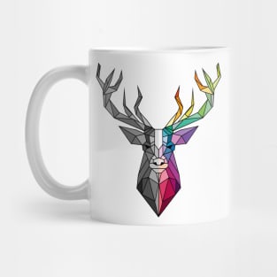 Polygon deer Mug